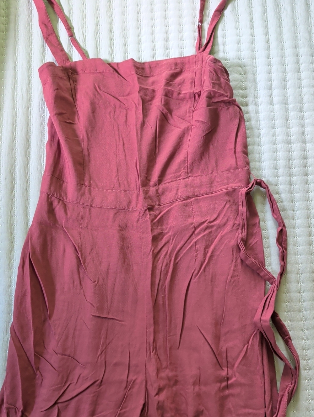 Abercrombie & Fitch Pink Sleeveless Jumpsuit